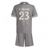 Real Madrid Ferland Mendy #23 Tredjedraktsett Barn 2024-25 Kortermet (+ korte bukser)